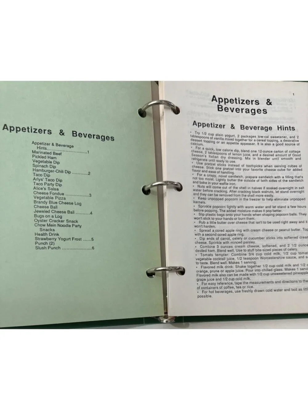 Immanuel Lutheran Church Cookbook 1987 Vtg Recipe Collection Ring Bound Canning - Picture 15 of 16
